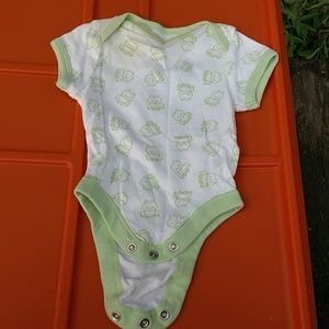 Little Bundles size 0 to 3 months onesie.